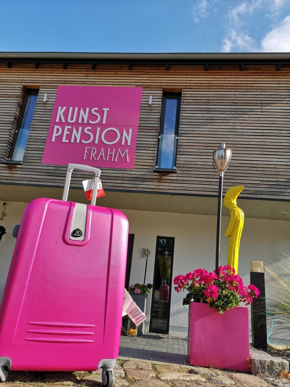 Kunst Pension Frahm Basthorst  Exterior foto